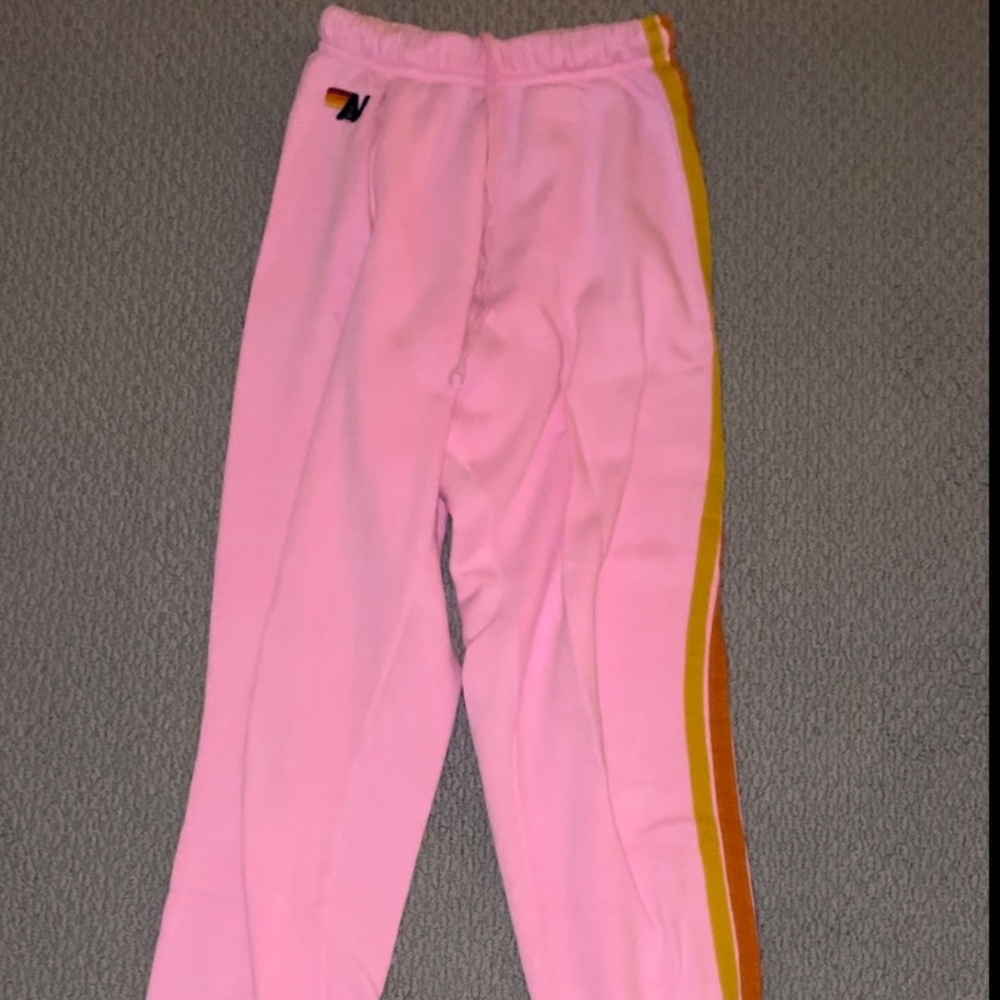 PINK AVIATOR NATION SWEATPANTS